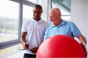 patient in Physical therapy for Arthritis pain relief